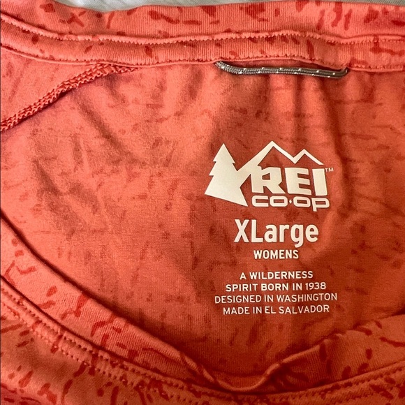 REI Women's Muscle Tee in Coral - Picture 2 of 6